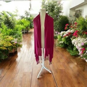 Pashmina Pink Scarf Luxurious Wrap Accessory